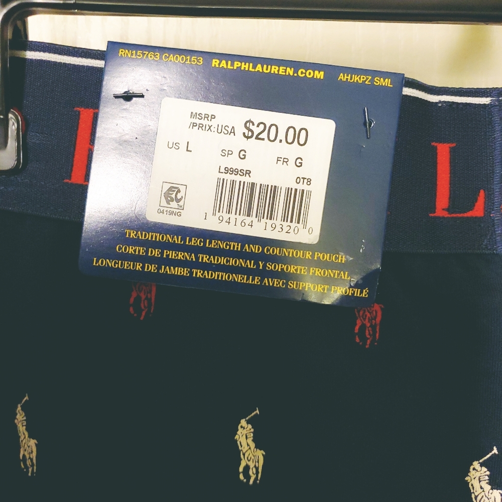 Polo Ralph Lauren Men's Stretch Jersey Boxer Brief - Picture 4 of 5